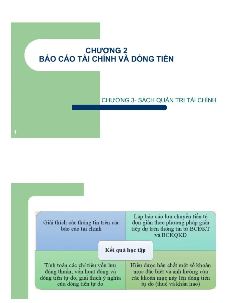 02 Financial Statements And Cash Flow | PDF