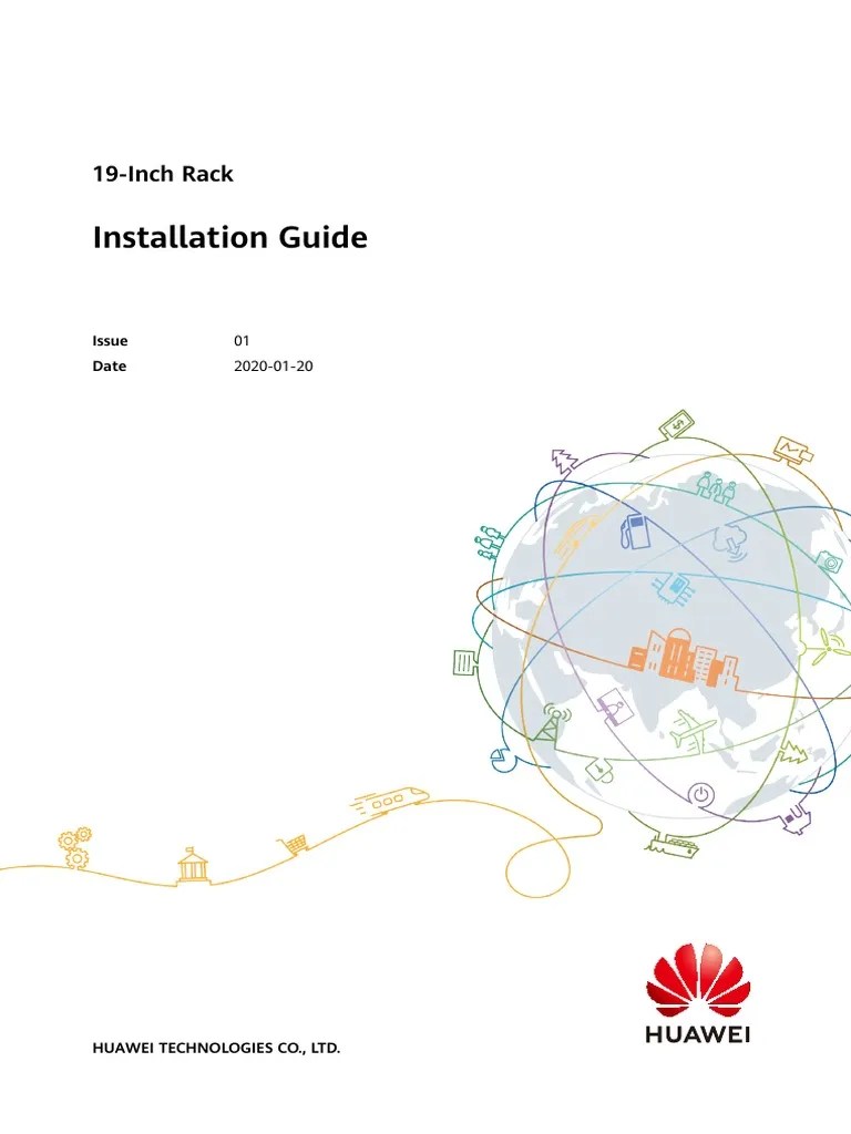 19-Inch Rack Installation Guide (01) (PDF) - En | PDF | Lte (Telecommunication) | Manufactured Goods