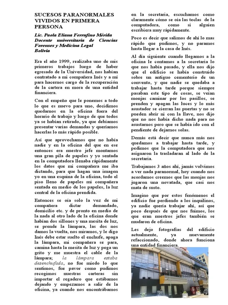 Experiencias Paranormales | PDF