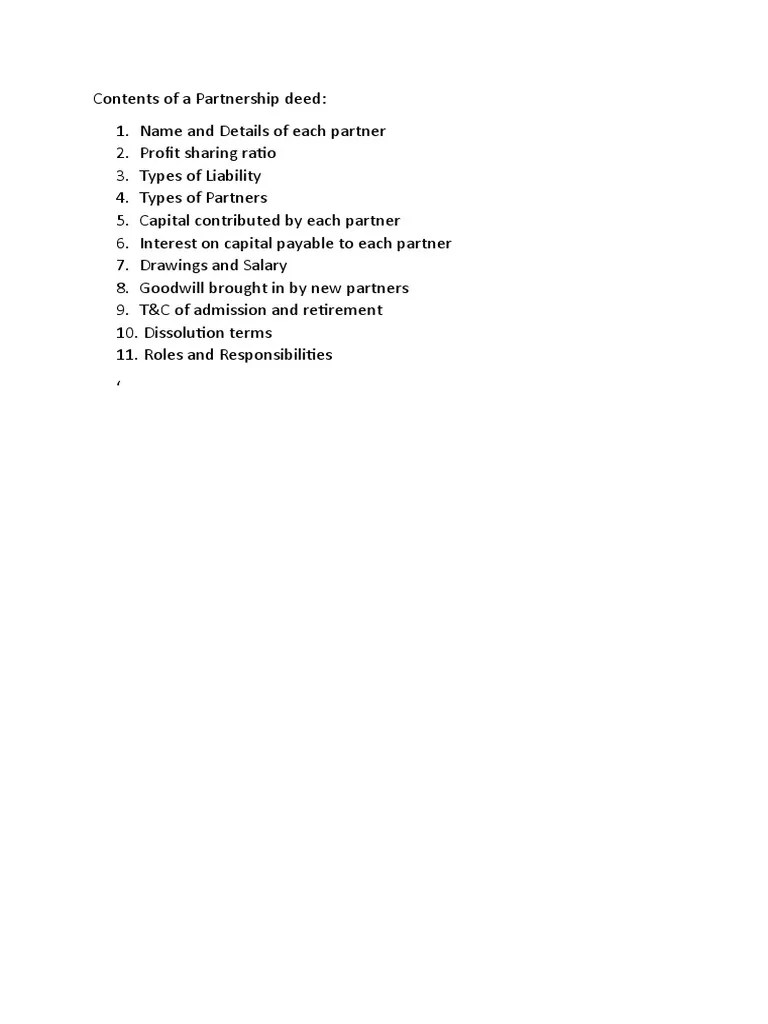 Indian Partnership Act, 1932 | PDF