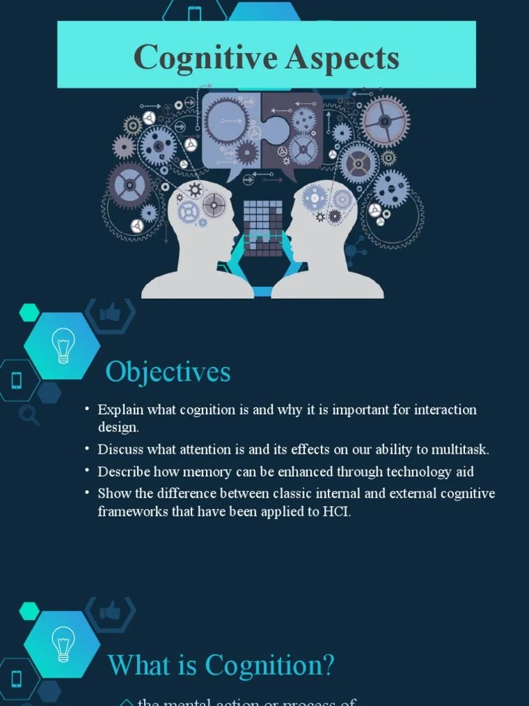 Chapter 3 COGNITIVE ASPECTS | PDF | Cognition | Thought