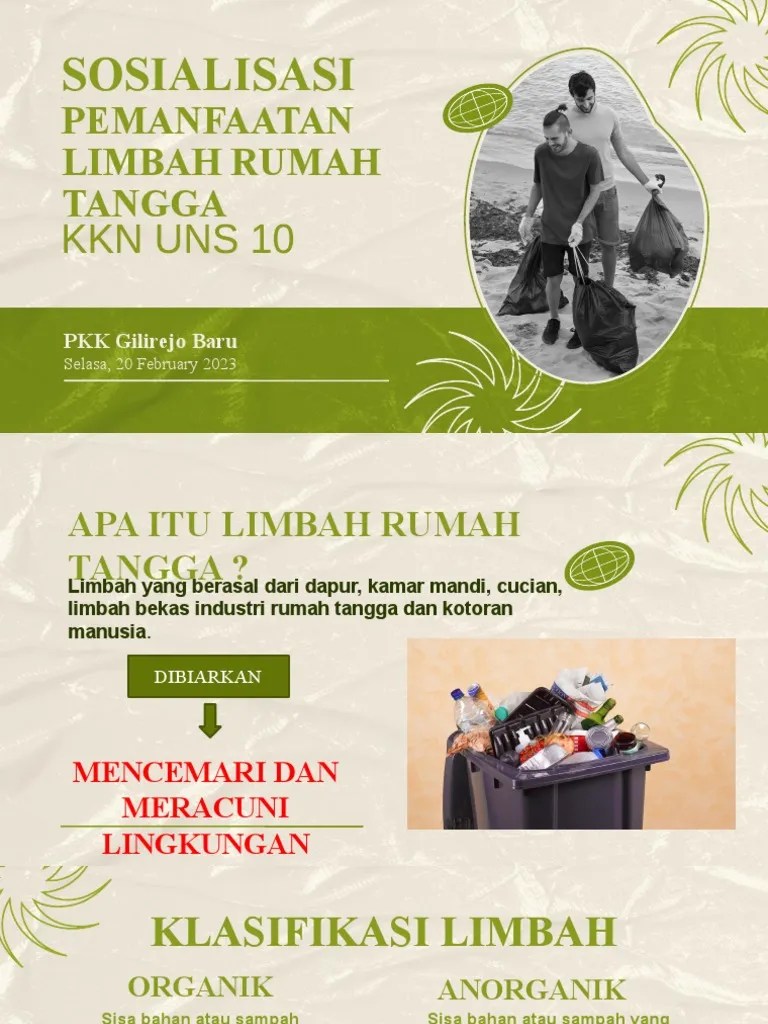 MENGELOLA LIMBAH RUMAH TANGGA SECARA BERKELANJUTAN | PDF