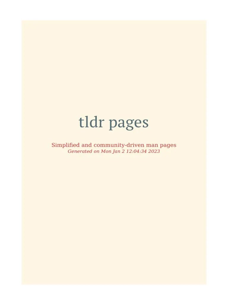 TLDR Book | PDF | Public Key Certificate | System Software