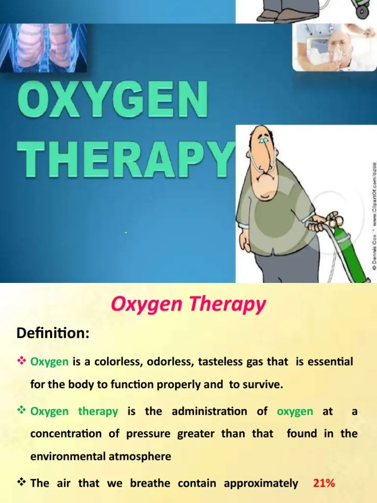 A Comprehensive Guide To Oxygen Therapy: Delivery Methods, Indications, And Potential ...