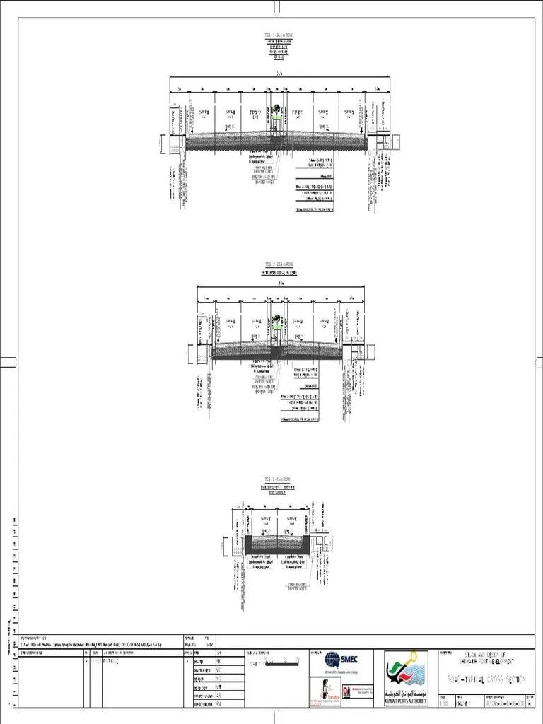 Road Cross Section. | PDF