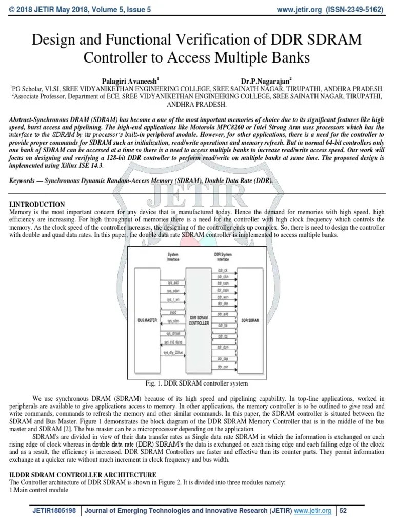 Memorycontroller Multiplebanks | PDF | Dynamic Random Access Memory ...