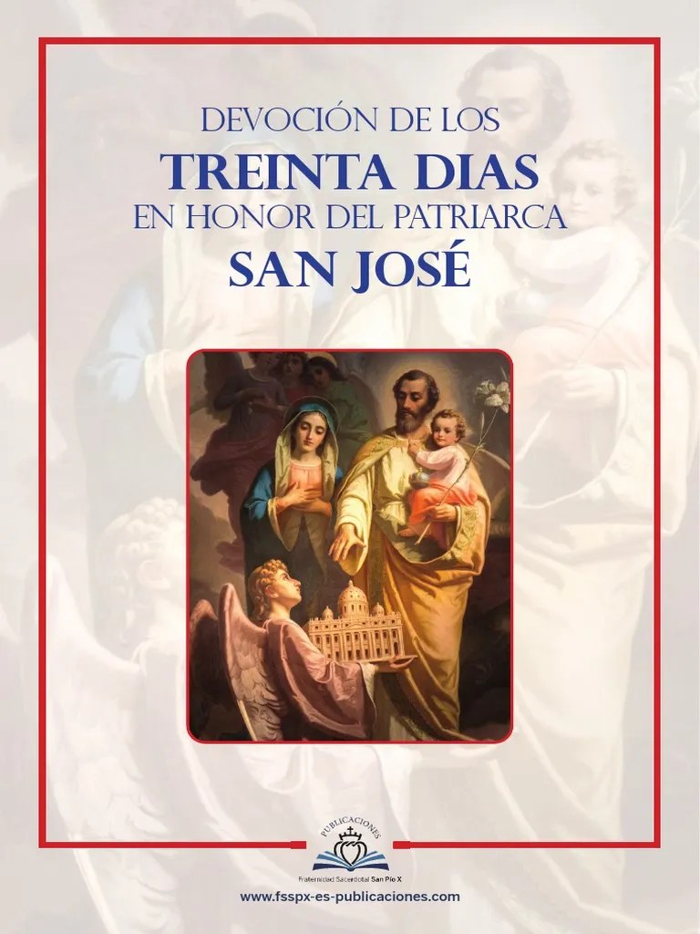 Treintena De San José | PDF | María, Madre De Jesús | Santo