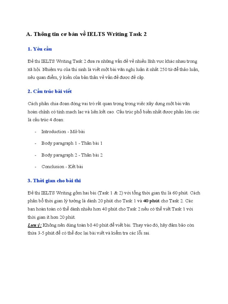 IELTS Writing Task 2 | PDF