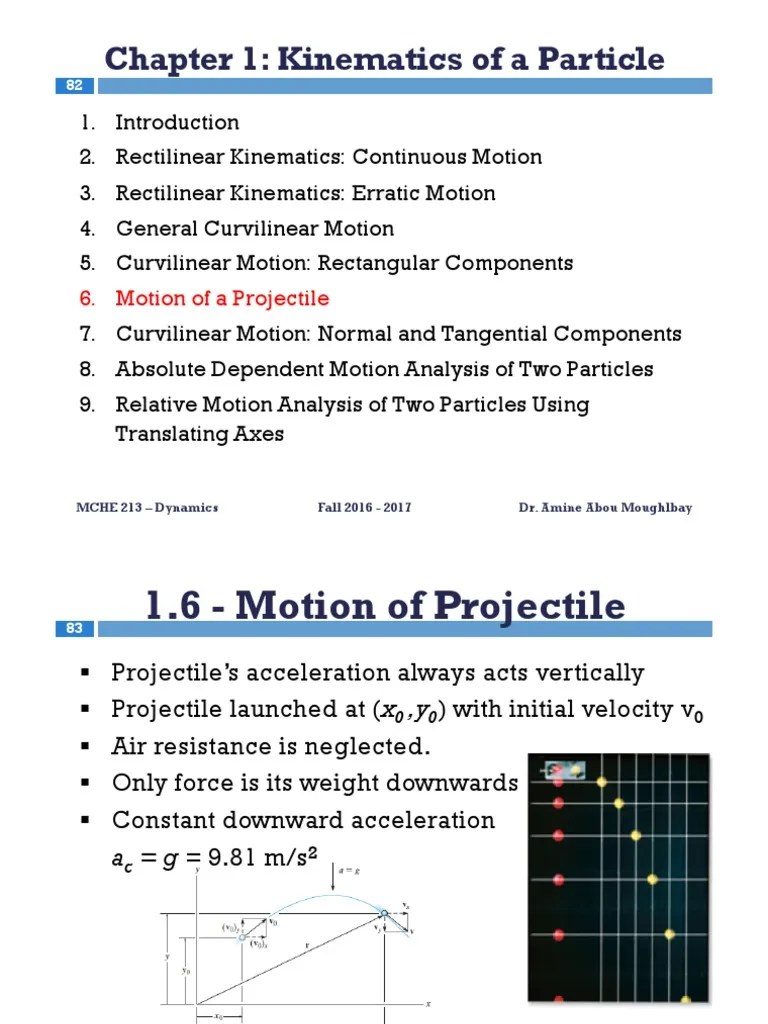 Lecture 7 | PDF | Kinematics | Acceleration