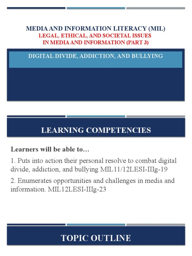 7.2 Digital Divide Addiction And Bullying | PDF | Cyberbullying ...