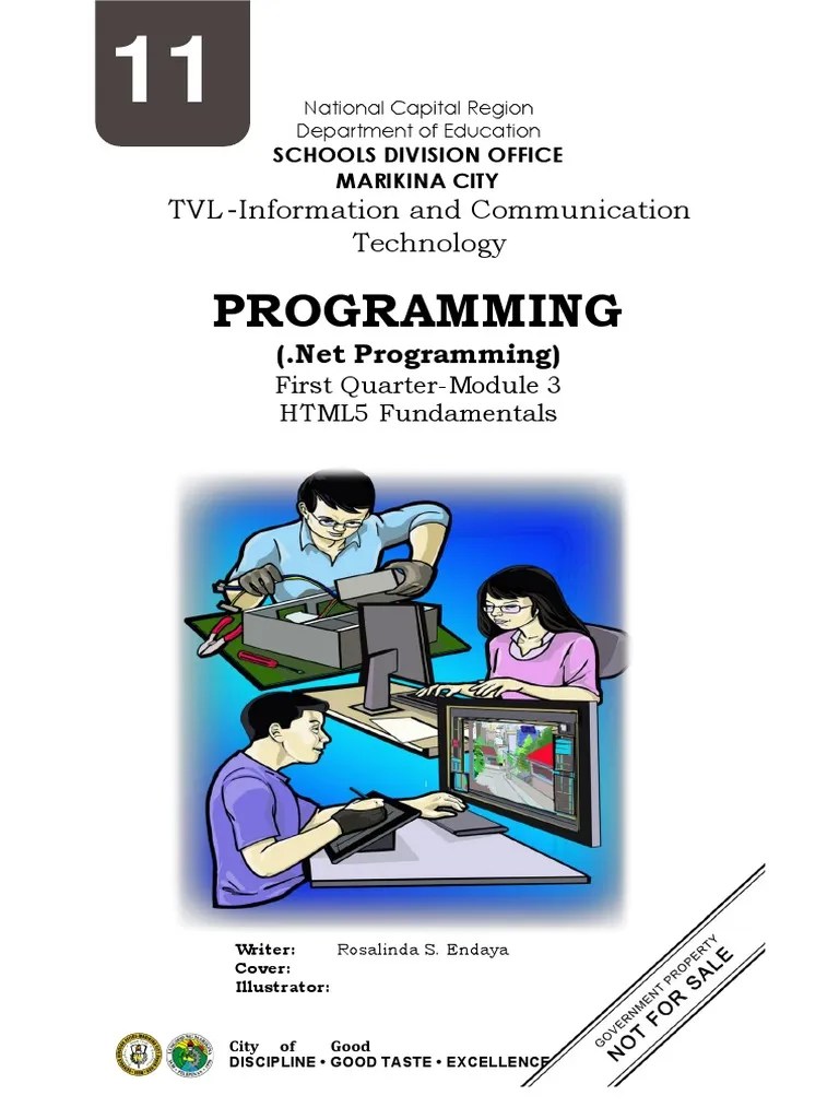 Q3 Module 3 Comprog 2 | PDF | Html | Html5