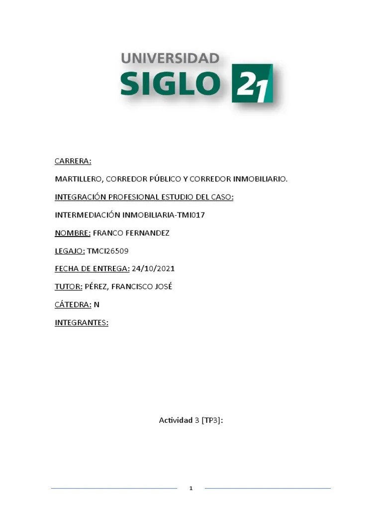 TP N 3 Integracion | PDF