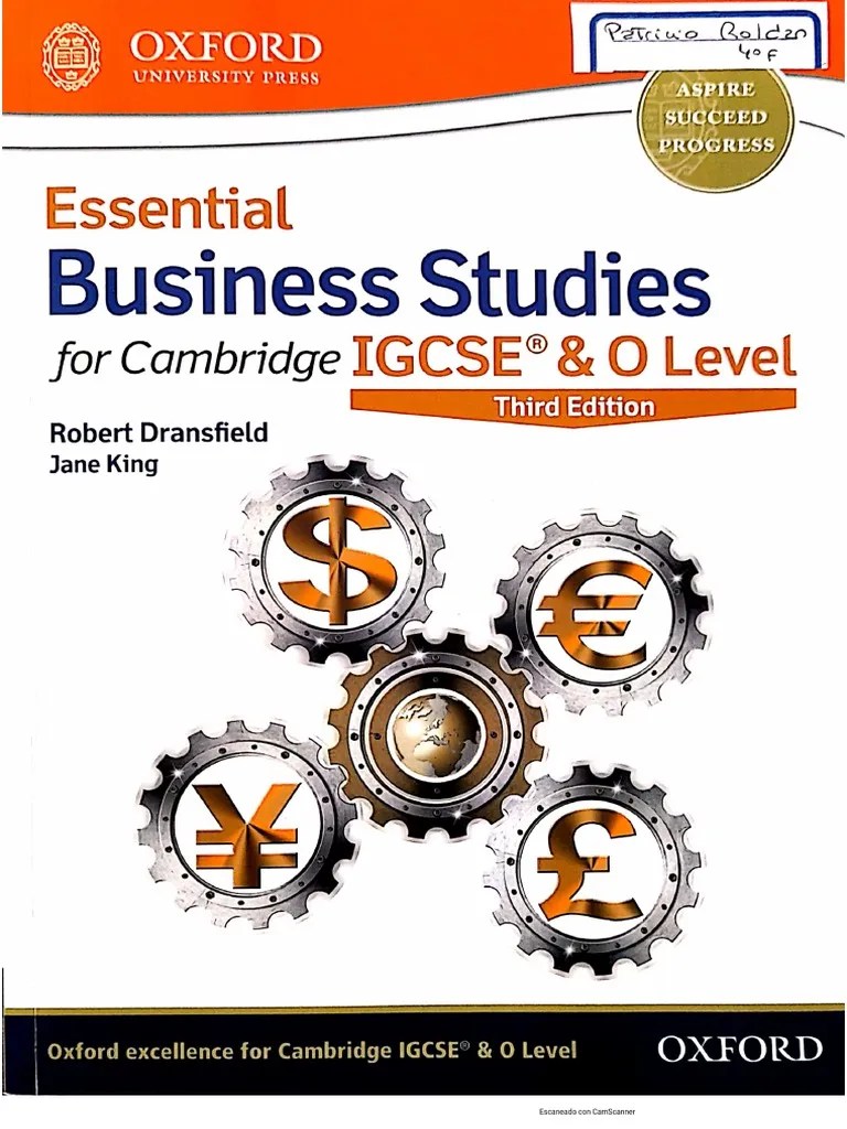 Business Studies IGCSE 1 | PDF