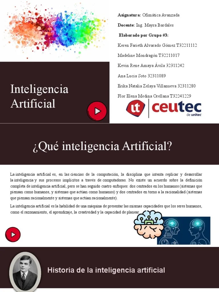 Inteligencia Artificial | PDF | Inteligencia Artificial | Inteligencia (IA) Y Semántica