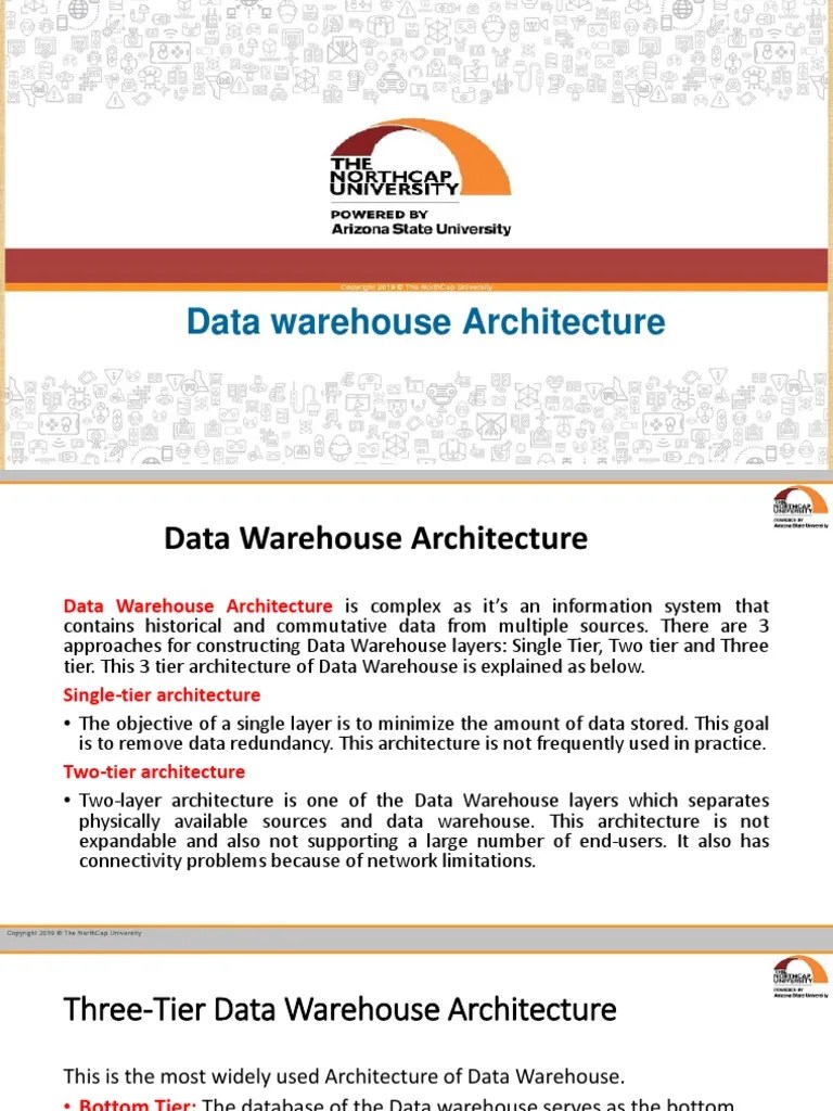 L4. Datawarehouse Architecture PDF | PDF | Data Warehouse | Metadata