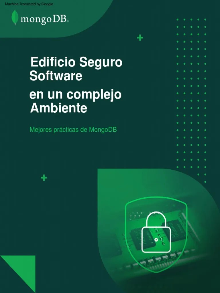Mongodb Security Best Practices | PDF | Computación En La Nube | Software