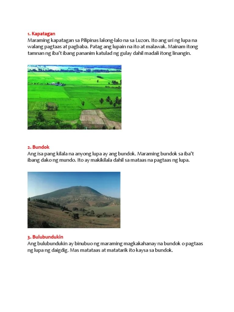 Anyong Lupa at Tubig  PDF.