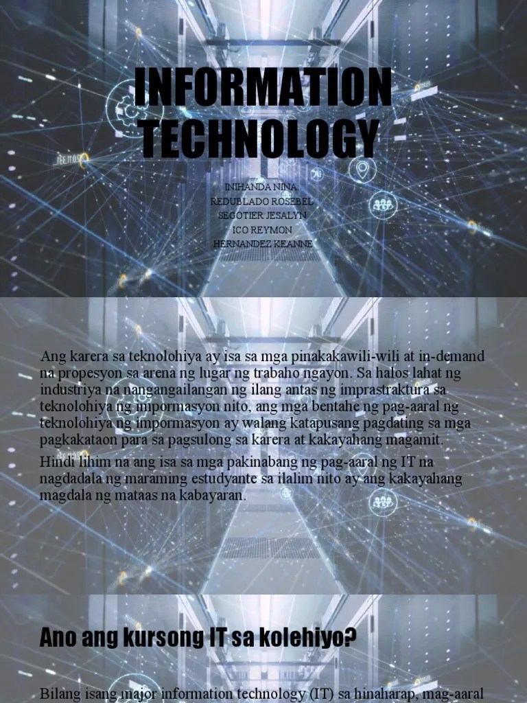 Information Technology | PDF