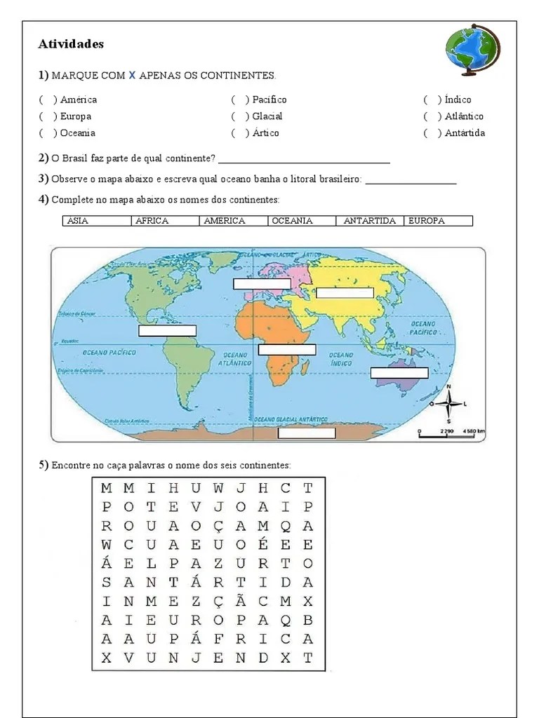 Atividade Geografia | PDF