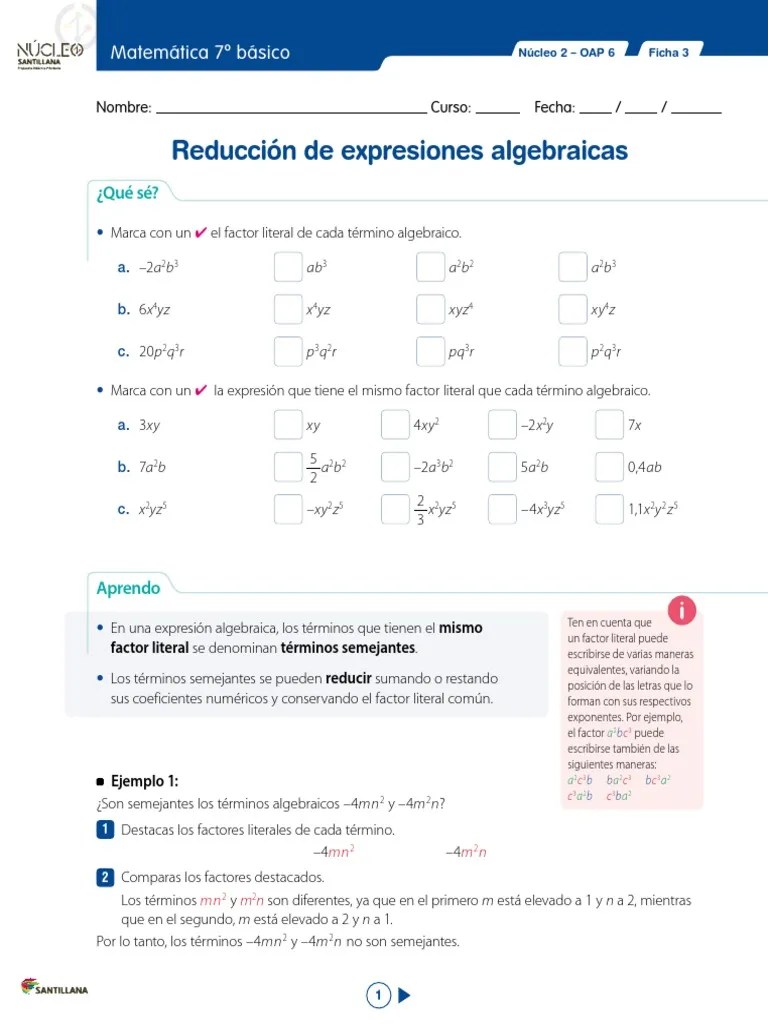 Algebra 3 | PDF | Matemáticas | Matemática Elemental