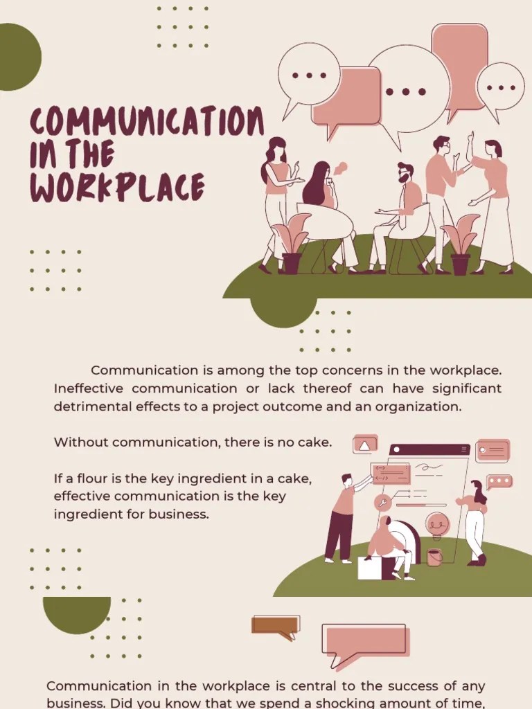 Communication In The Workplace PDF | PDF | Communication | Memorandum