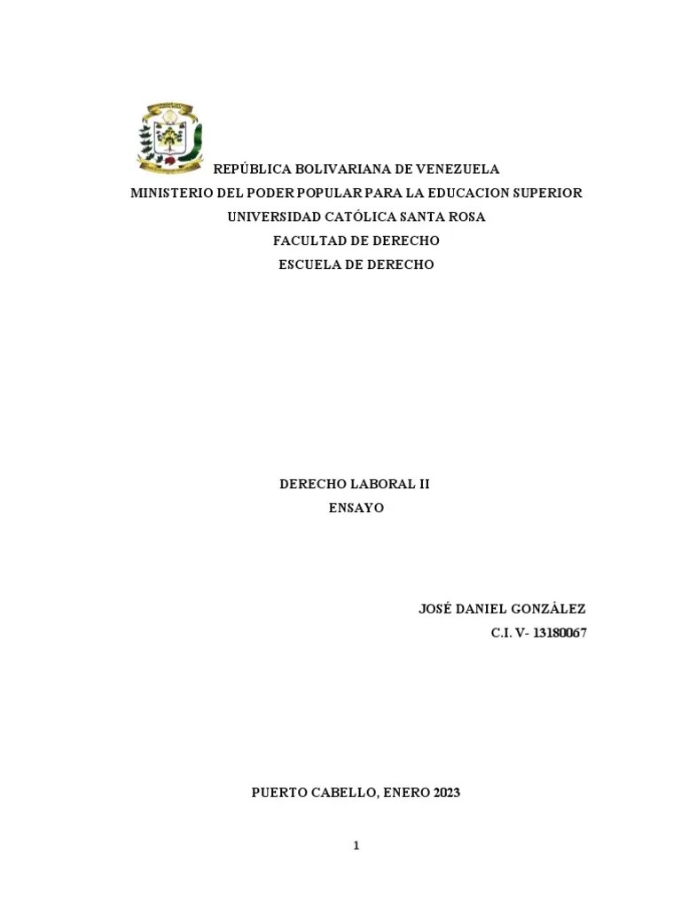 Ensayo Derecho Laboral II Corte 3 | PDF | Salario | Impuesto Sobre La Renta