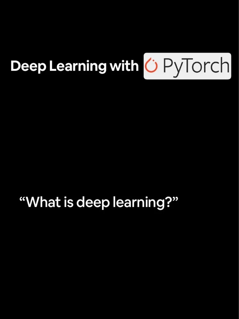 00 Pytorch And Deep Learning Fundamentals PDF | PDF | Machine Learning ...