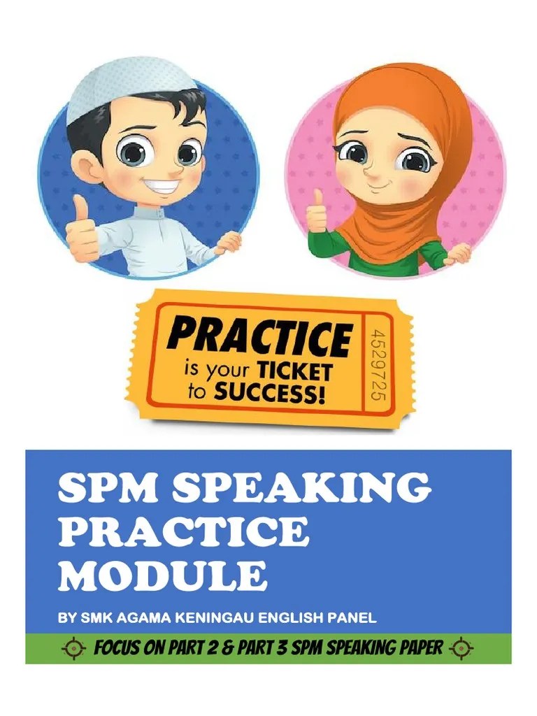SPM Speaking Practice Module PDF | PDF | Social Media | Popular Culture ...