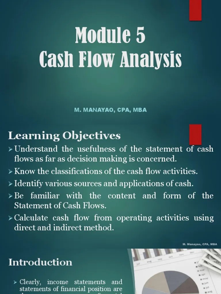 Module 5 - Cash Flow Analysis | PDF | Debt | Cash Flow Statement
