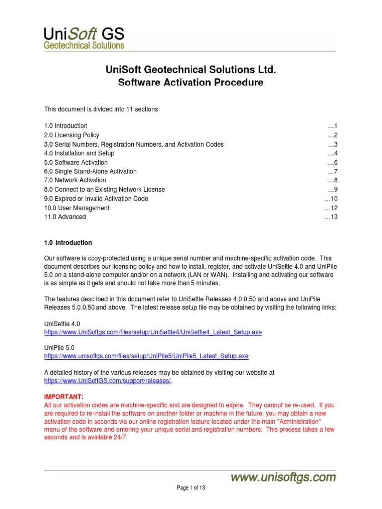 Activation | Download Free PDF | Computer File | Installation (Computer ...