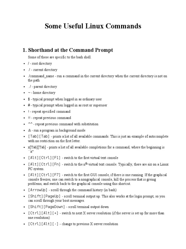 UNIX Command | PDF | Desktop Environment | Command Line Interface