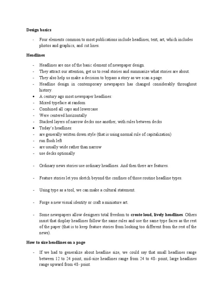 Design Basics | PDF | Serif | Sans Serif