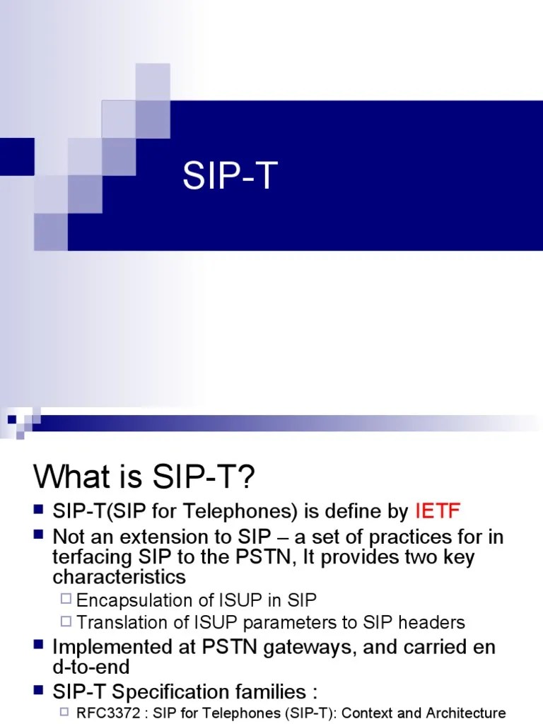 Intro To SIP I - SIP T | PDF | Session Initiation Protocol | Internet ...