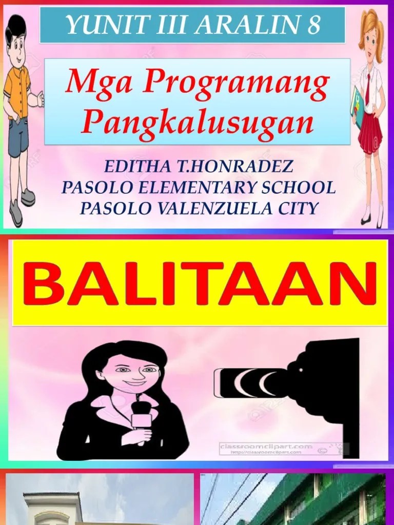 AP 4 PPT Q3 - Aralin 8 - Mga Programang Pangkalusugan | PDF