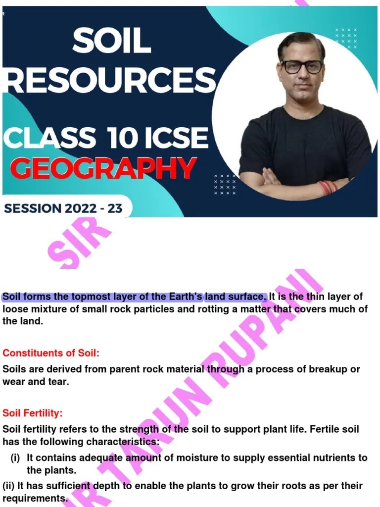 Soil - Resources (1) .PDF Pointed PDF | PDF | Soil | Erosion