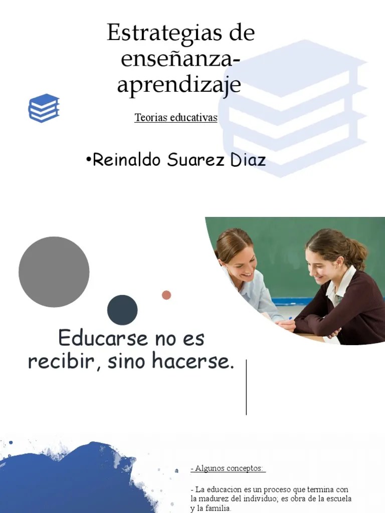 Estrategias De Enseñanza-Aprendizaje | PDF