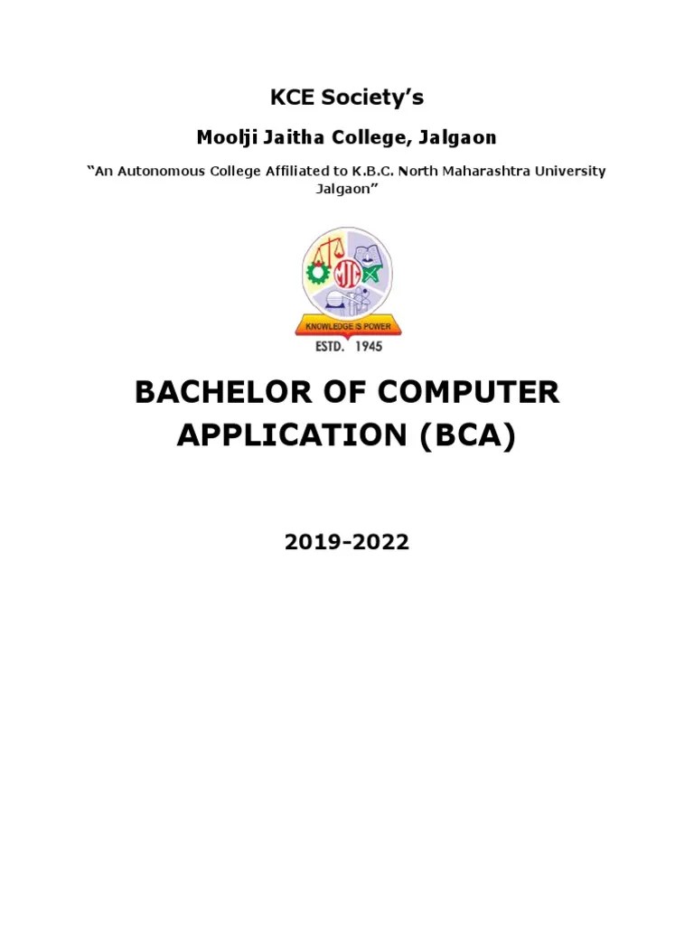 Bca Structure And Syllabus | PDF | World Wide Web | Internet & Web