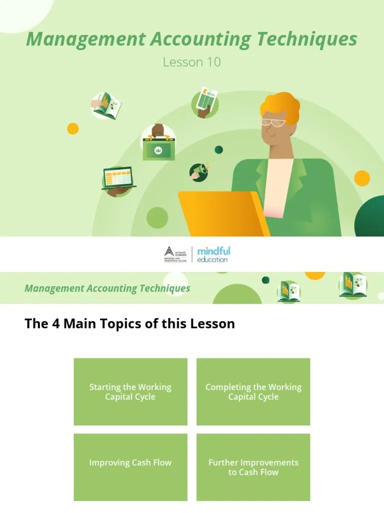 Lesson 10 Improving Cash Flow | PDF | Working Capital | Accounts Payable