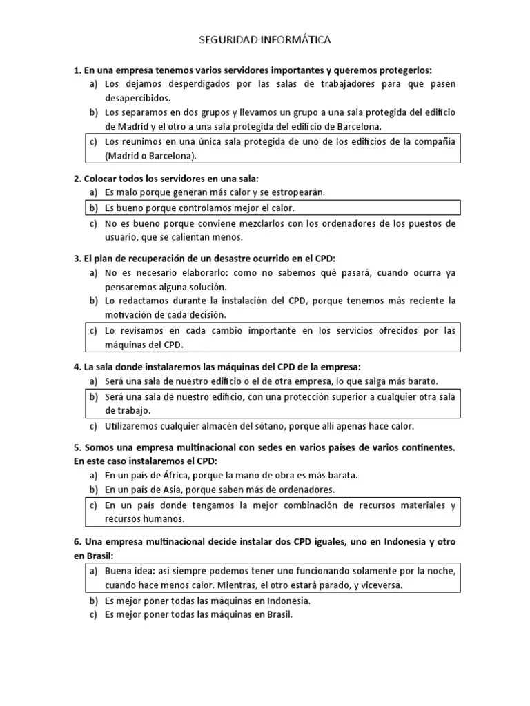 Seguridad Informática | PDF | La Seguridad Informática | Seguridad