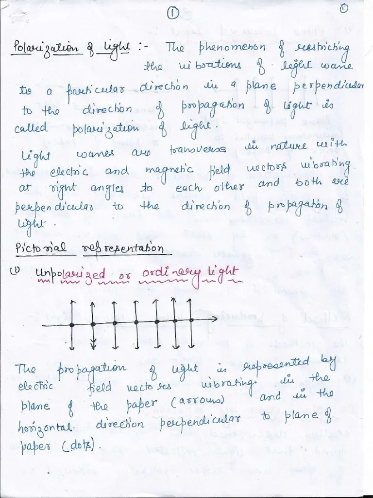 Polarization Notes Unit_2.pdf | PDF