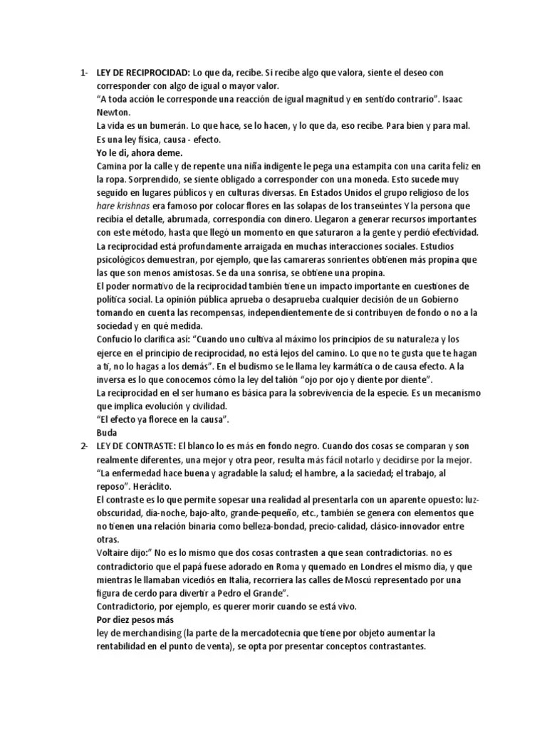 Ley De Reciprocidad | PDF