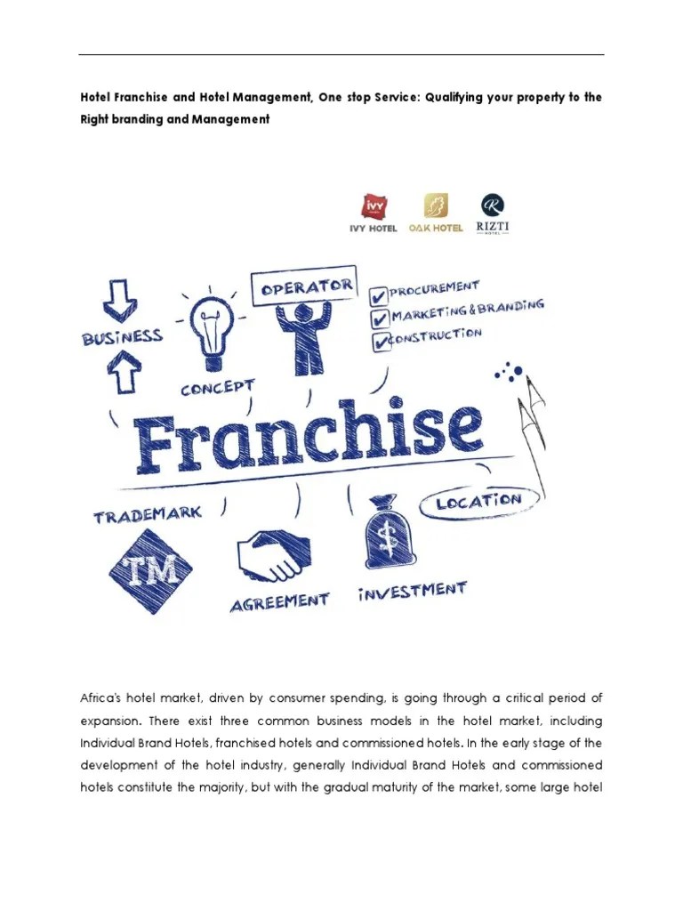 Hotel franchise