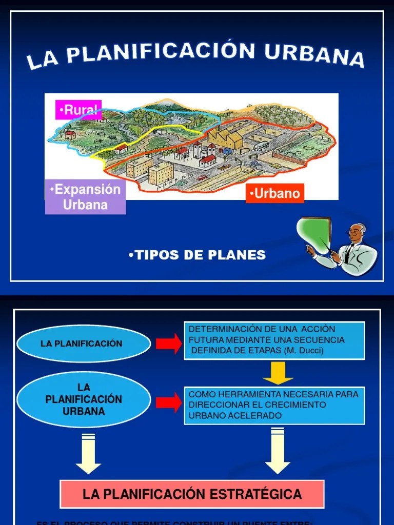 1 La Planificacion Urbana | PDF | Planificación Urbana | Planificación
