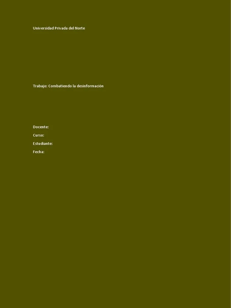 Universidad Privada Del Norte PDF | PDF