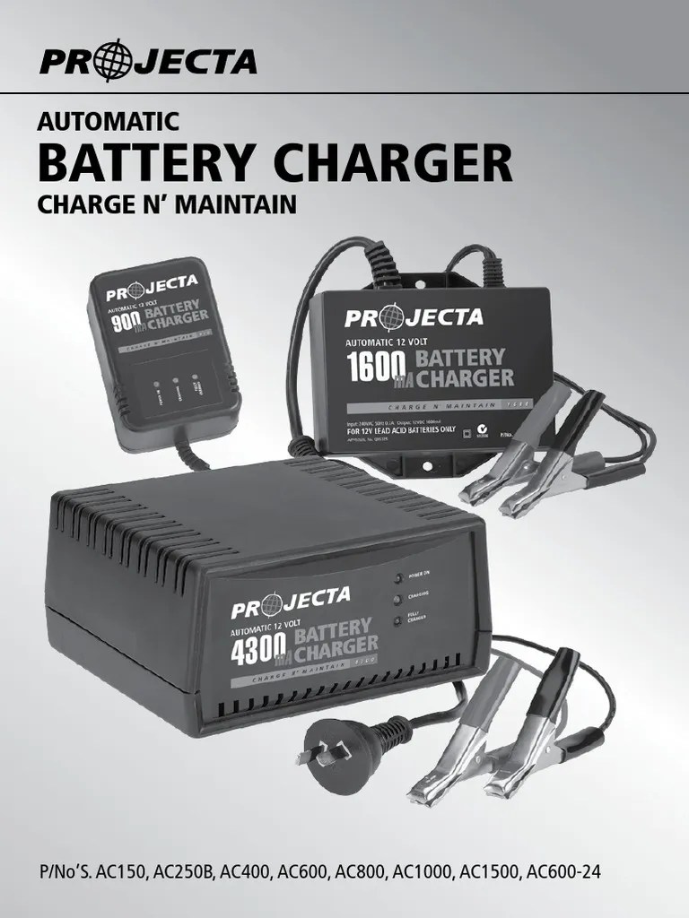 Automatic Chargers Instructions PDF | Download Free PDF | Battery Charger | Transformer