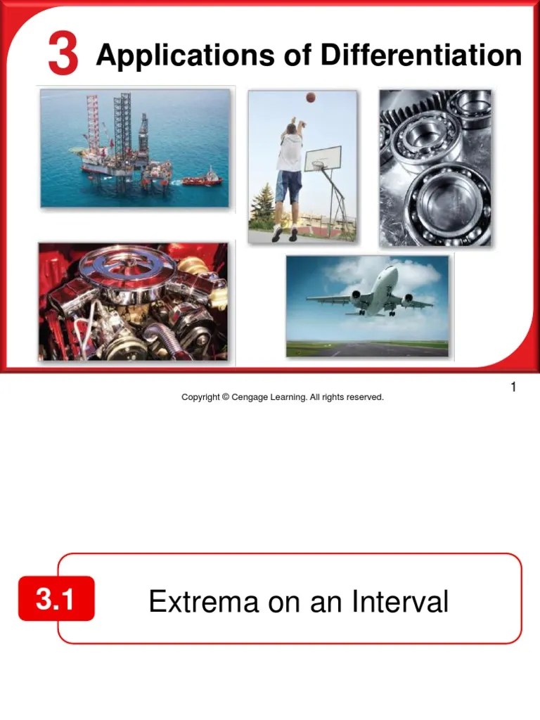 Applications Of Differentiation | PDF | Maxima And Minima | Monotonic ...
