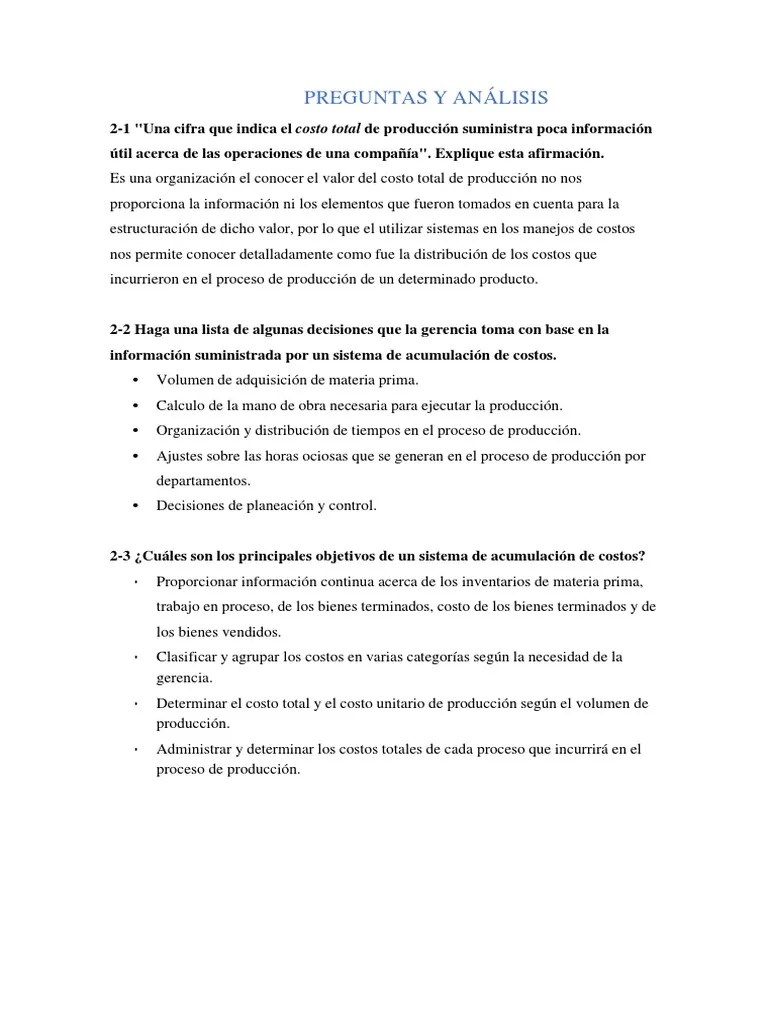 Preguntas Y Análisis | PDF | Información | Economias