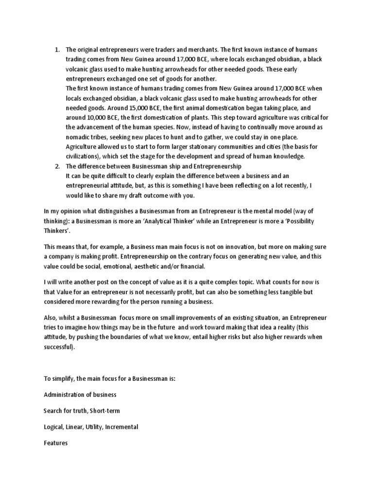 Practical Exercise 1 | PDF | Entrepreneurship | Risk