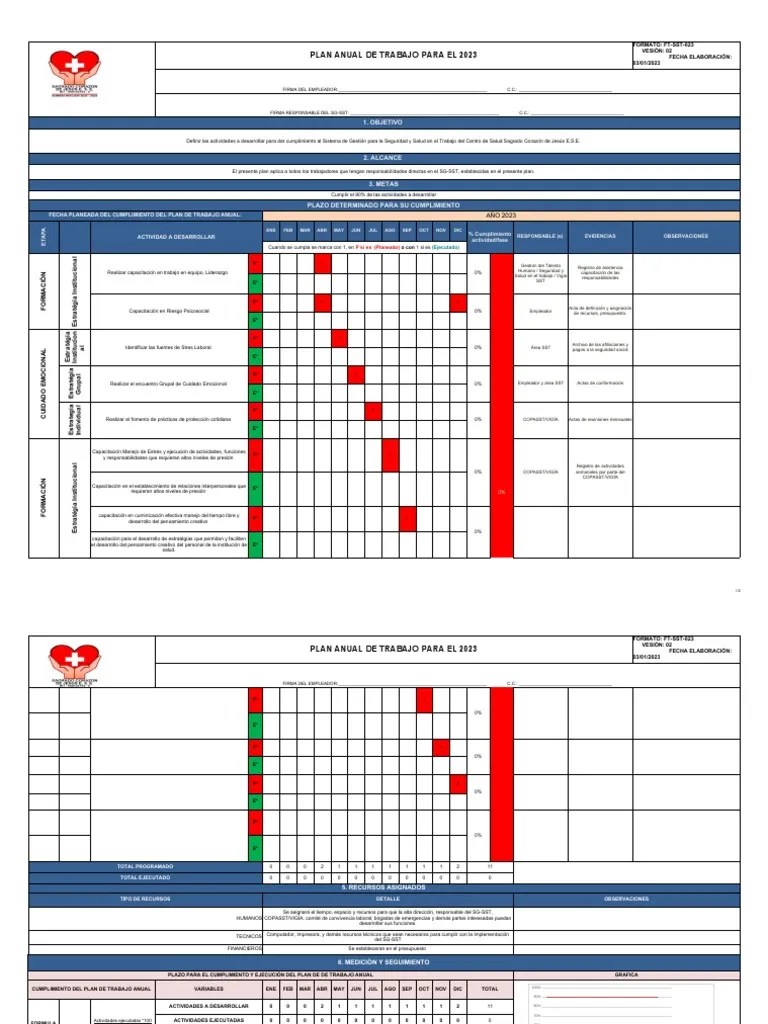 Cronograma De Capacitaciones Papsivi | PDF
