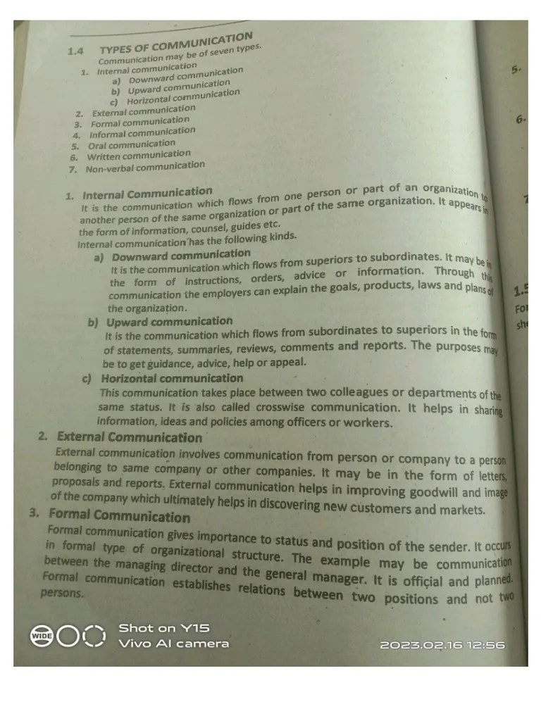 Types Of Communication Skills | PDF